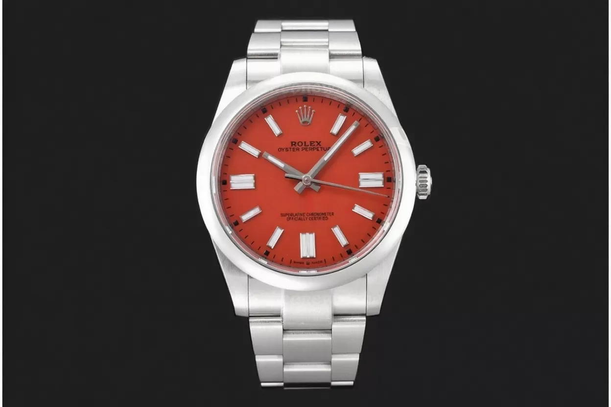 Oyster Perpetual 124300 41mm SS / SS Red Dial VSF VS3230 - Image 4