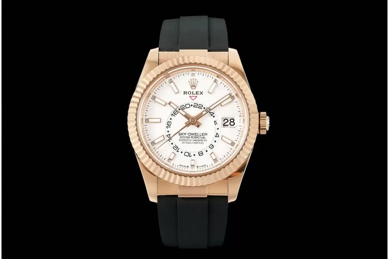 SkyDweller 336235 42mm RG / RU White Dial ZF A2824(Tungsten Heavy Version) - Image 2