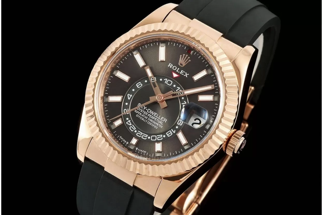 SkyDweller 336235 42mm RG / RU Grey Dial ZF A2824(Tungsten Heavy Version)