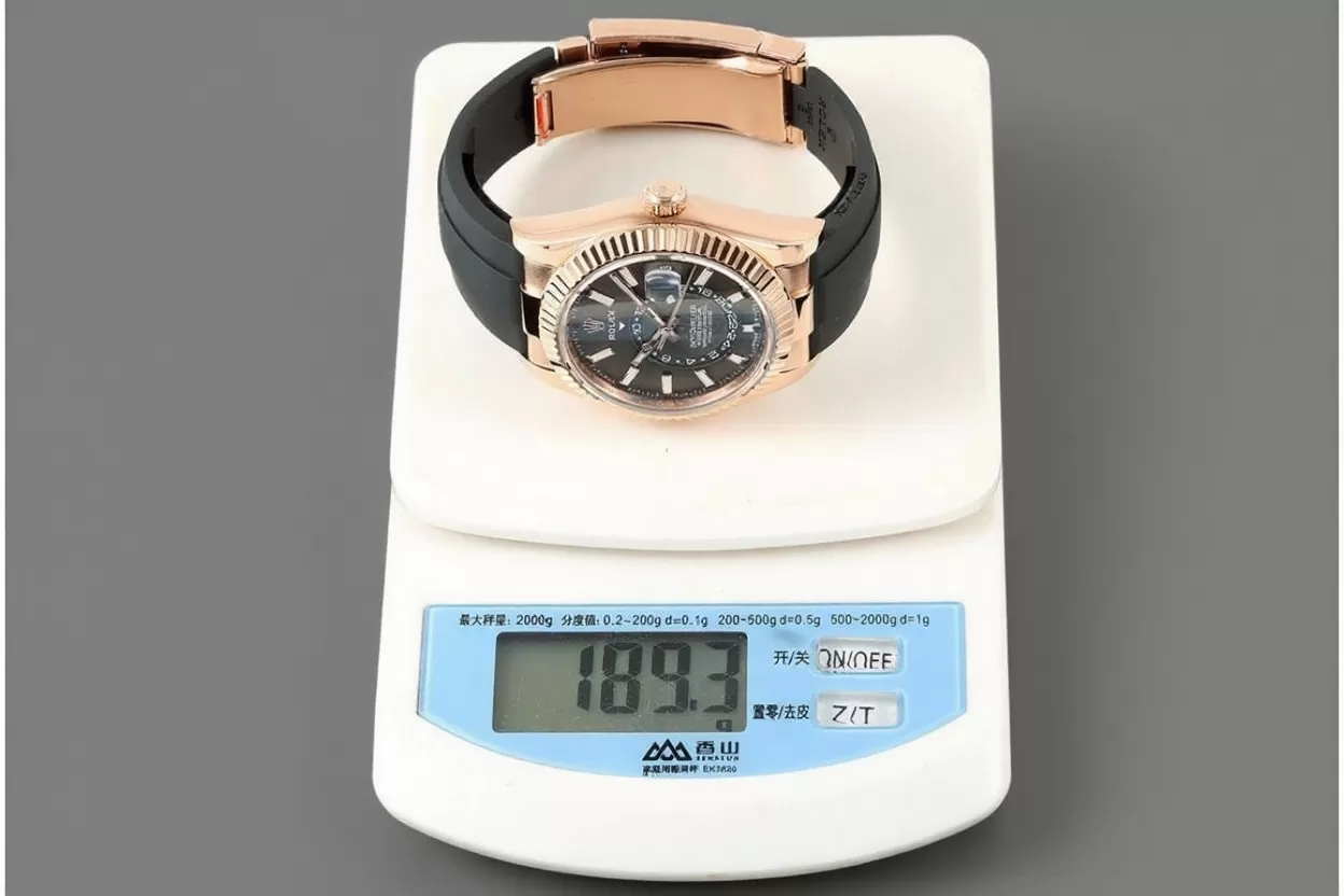 SkyDweller 336235 42mm RG / RU Grey Dial ZF A2824(Tungsten Heavy Version) - Image 21