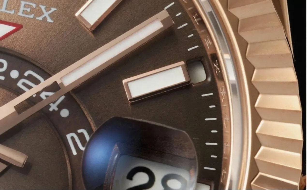 SkyDweller 336235 42mm RG / RU Brown Dial ZF A2824(Tungsten Heavy Version) - Image 3
