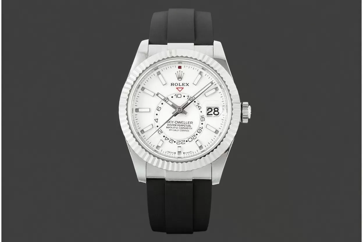 SkyDweller 336234 42mm SS / RU White Dial ZF A2824(Tungsten Heavy Version) - Image 3