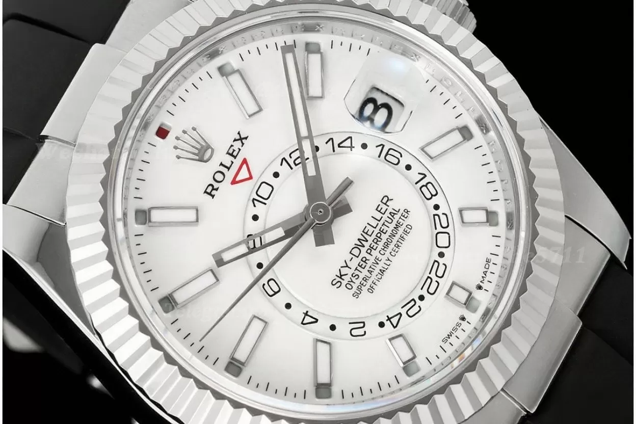 SkyDweller 336234 42mm SS / RU White Dial ZF A2824(Tungsten Heavy Version) - Image 2