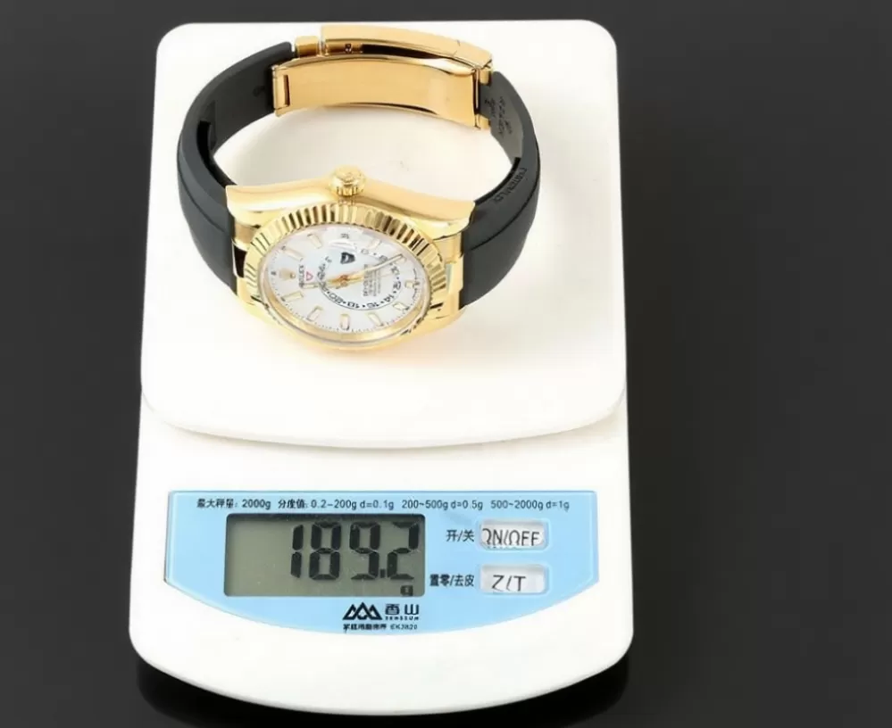SkyDweller 336238 42mm YG / RU White Dial ZF A2824(Tungsten Heavy Version) - Image 22