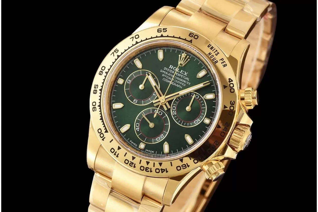 Daytona 116508 40mm YG / YG Green Dial VSF DD4130 Super Clone