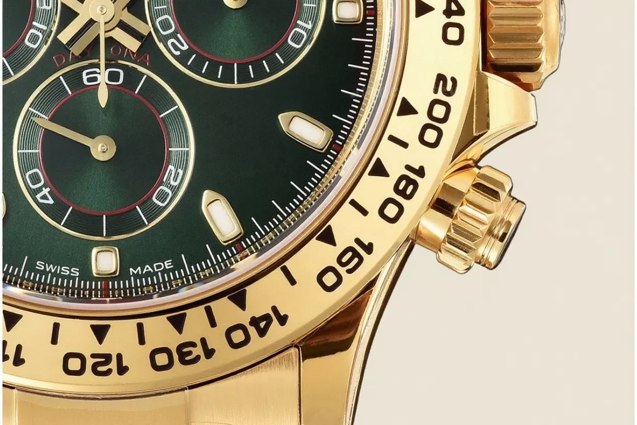 Daytona 116508 40mm YG / YG Green Dial VSF DD4130 Super Clone - Image 6