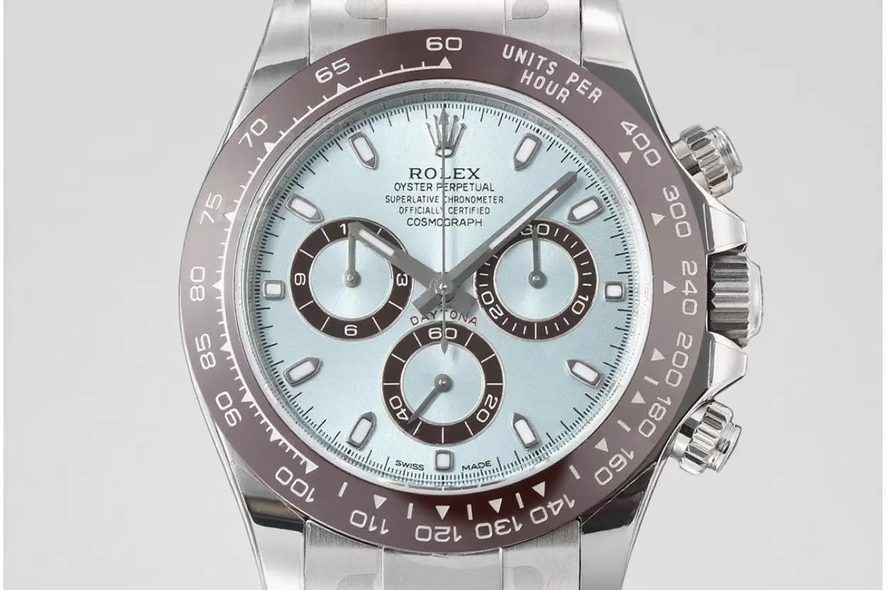 Daytona 116506 40mm SS / SS Ice Blue Dial VSF DD4130 Super Clone - Image 2