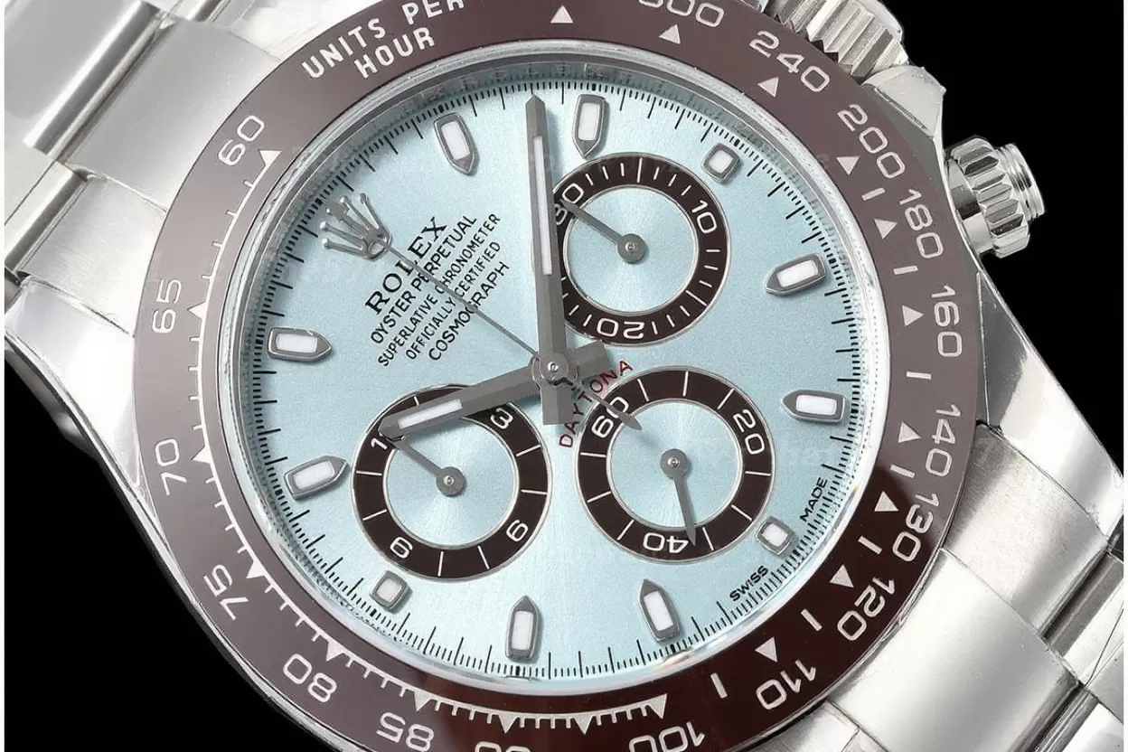 Daytona 116506 40mm SS / SS Ice Blue Dial VSF DD4130 Super Clone - Image 3