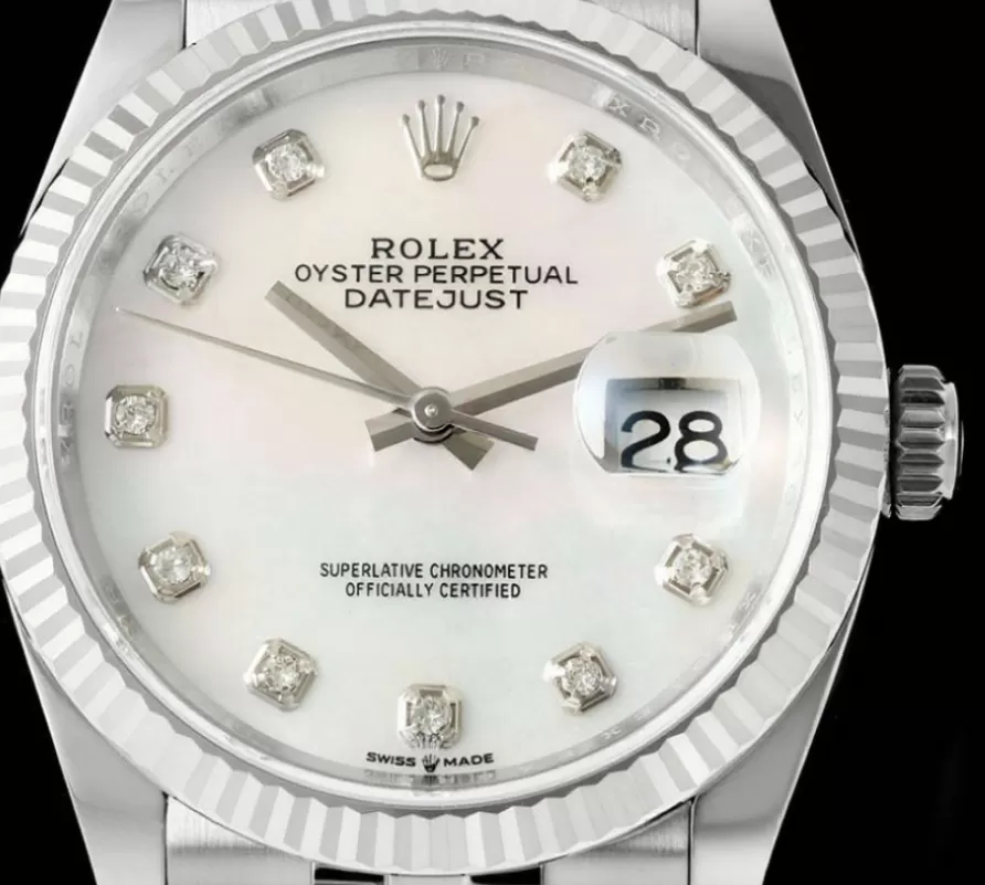 Datejust 126234 36mm Jub SS / SS Mop / Dia EWEF A3235 - Image 2