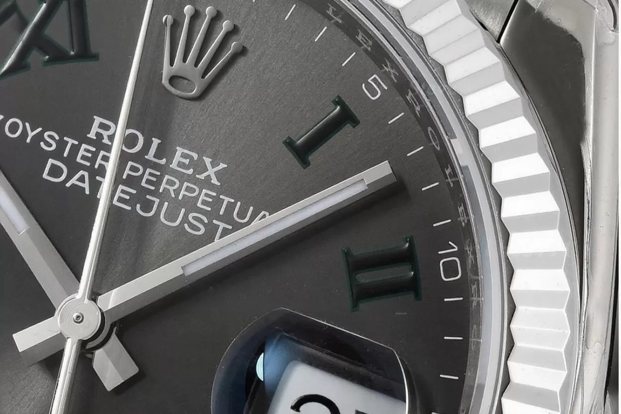 Datejust 126234 36mm Wimbledon Oys SS / SS Grey / Rmn VSF DD3235 - Image 4