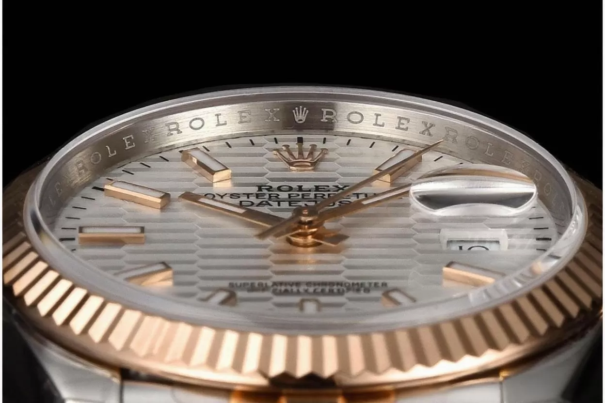Datejust 126231 36mm Jub RG / SS Silver Textured / Stk VSF DD3235 - Image 3