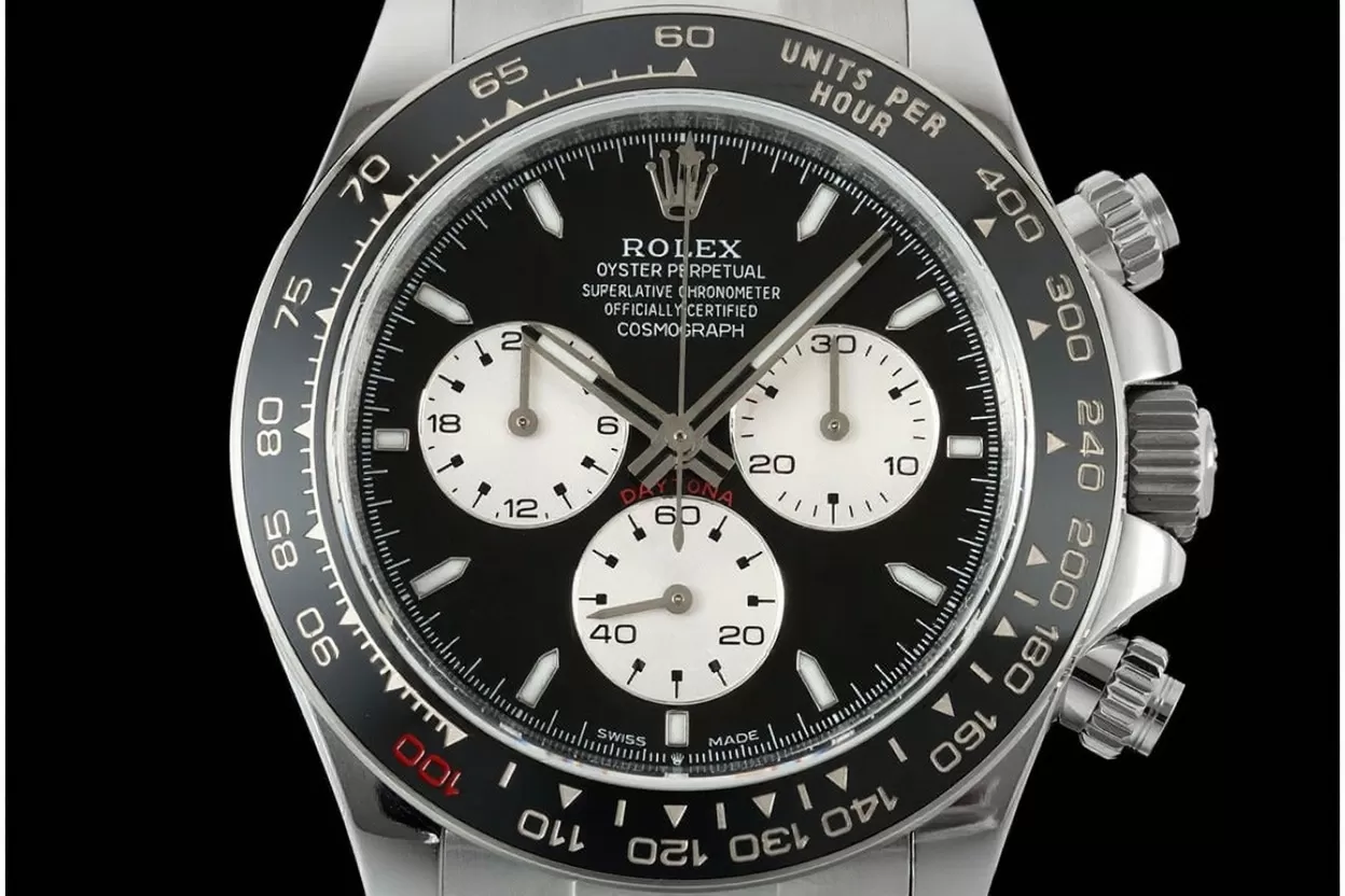 Daytona 126529 40mm Le Mans SS / SS Black Dial QF V9 SH4132 Max(Gain Weight) (24Hour Subdial) - Image 2