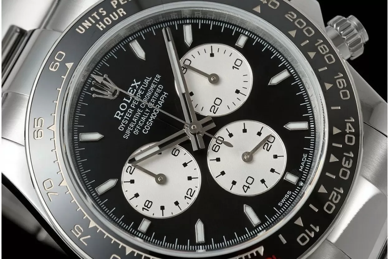 Daytona 126529 40mm Le Mans SS / SS Black Dial QF V9 SH4132 Max(Gain Weight) (24Hour Subdial) - Image 3