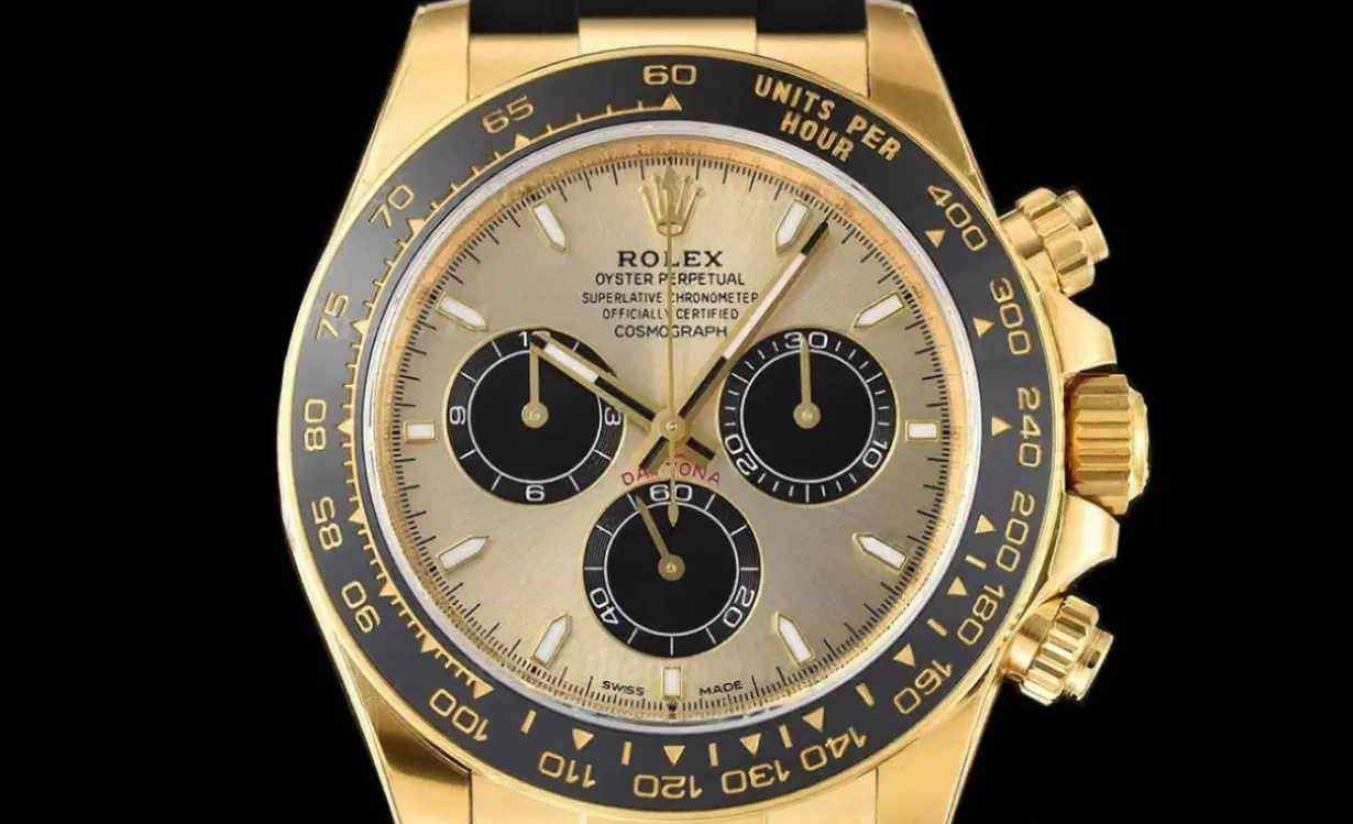 Daytona 126518 40mm YG / RU Gold / Black VSF V2 DD4131(Gain Weight) - Image 2