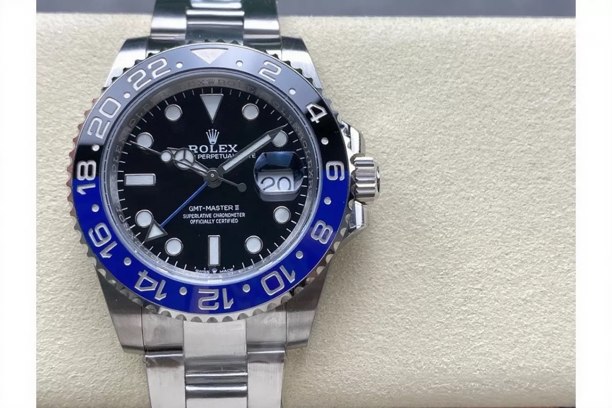 GMT Master II 126710 Batman 40mm Oys SS / SS Black Dial ARF V3 SH3285