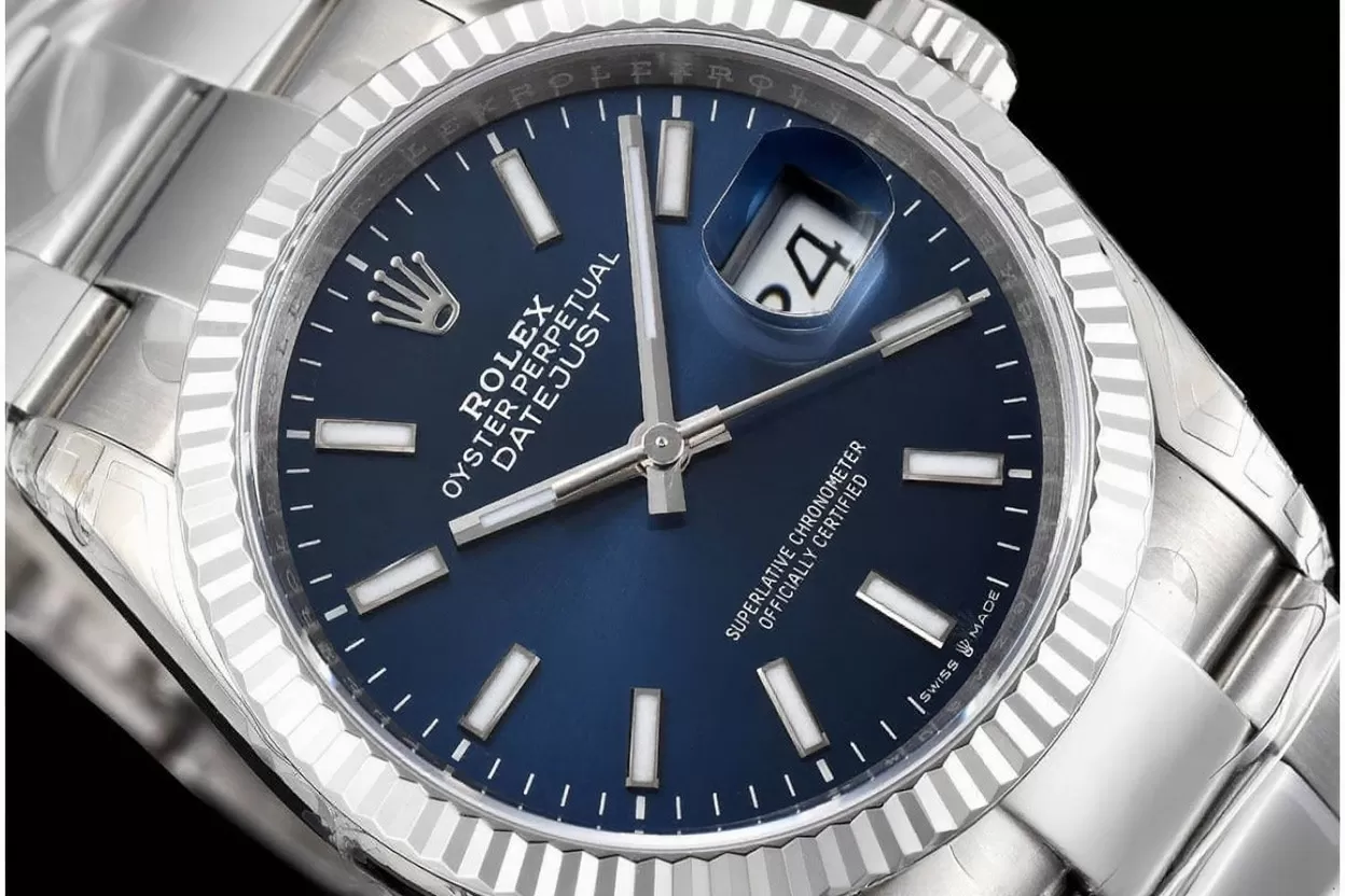 Datejust 126234 36mm Oys SS / SS Blue / Stk VSF DD3235 - Image 3