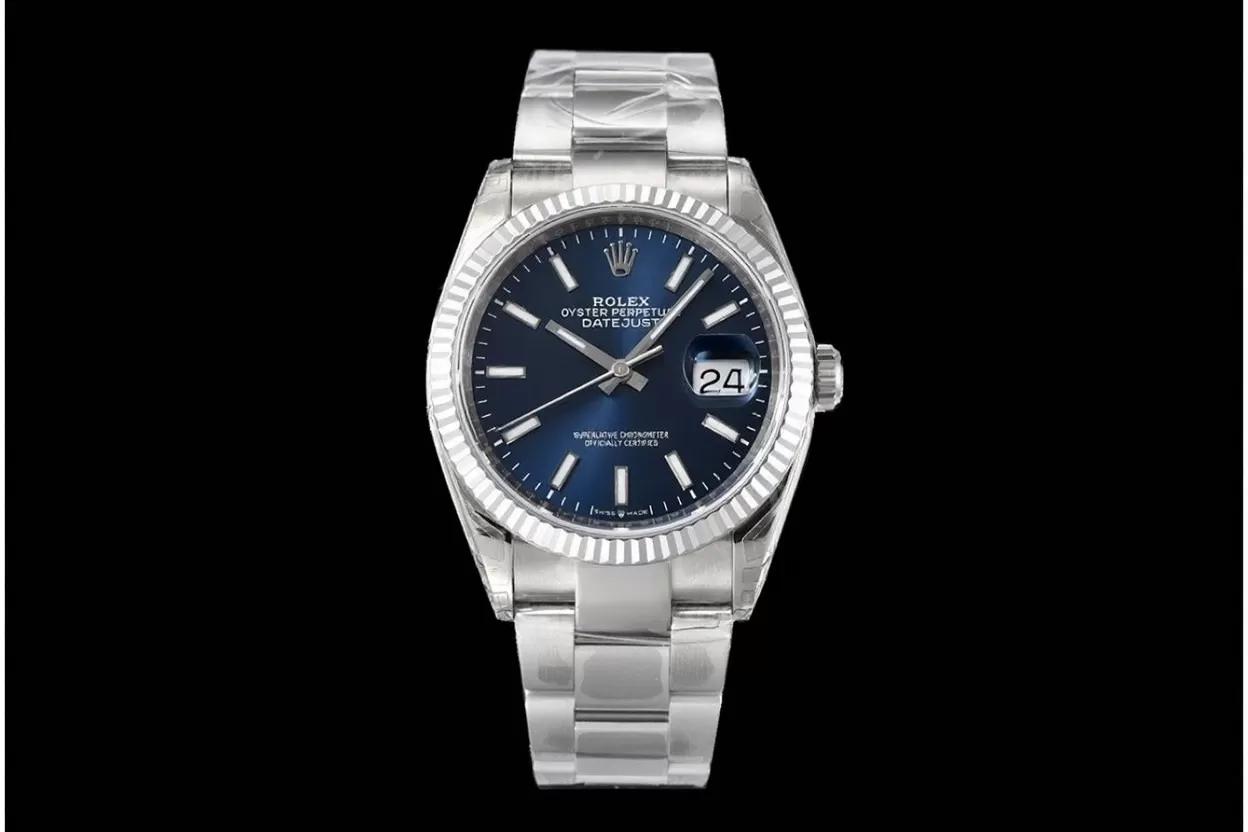 Datejust 126234 36mm Oys SS / SS Blue / Stk VSF DD3235 - Image 4