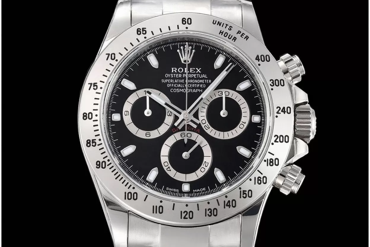 Daytona 116520 40mm SS / SS Black Dial VSF DD4130 - Image 2