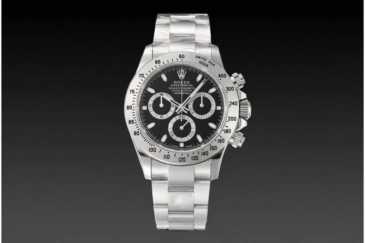 Daytona 116520 40mm SS / SS Black Dial VSF DD4130 - Image 4