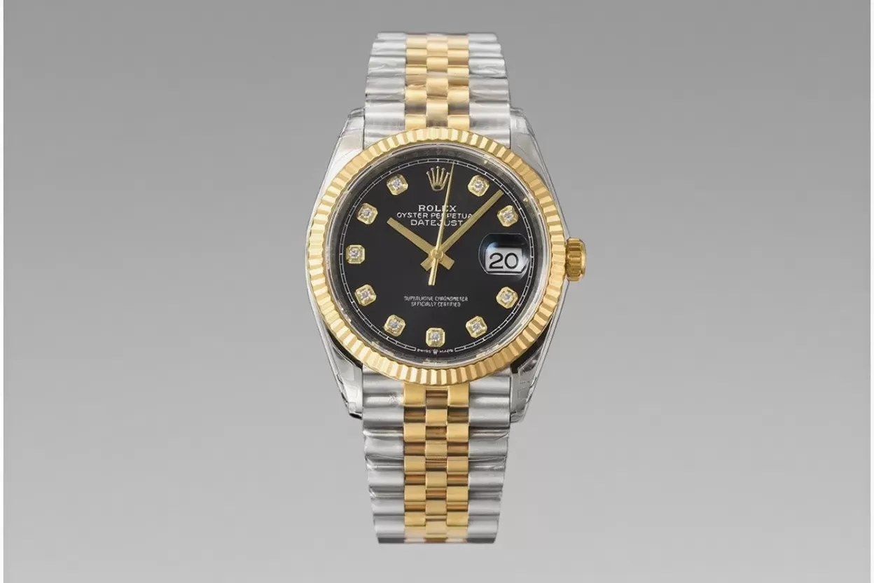 Datejust 126233 36mm Jub YG / SS Black / Dia VSF DD3235 - Image 4