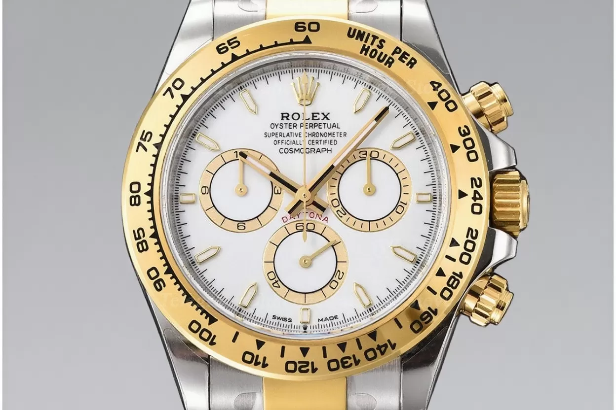 Daytona 126503 40mm YG / SS White Dial VSF V3 DD4131(Gain Weight) - Image 2