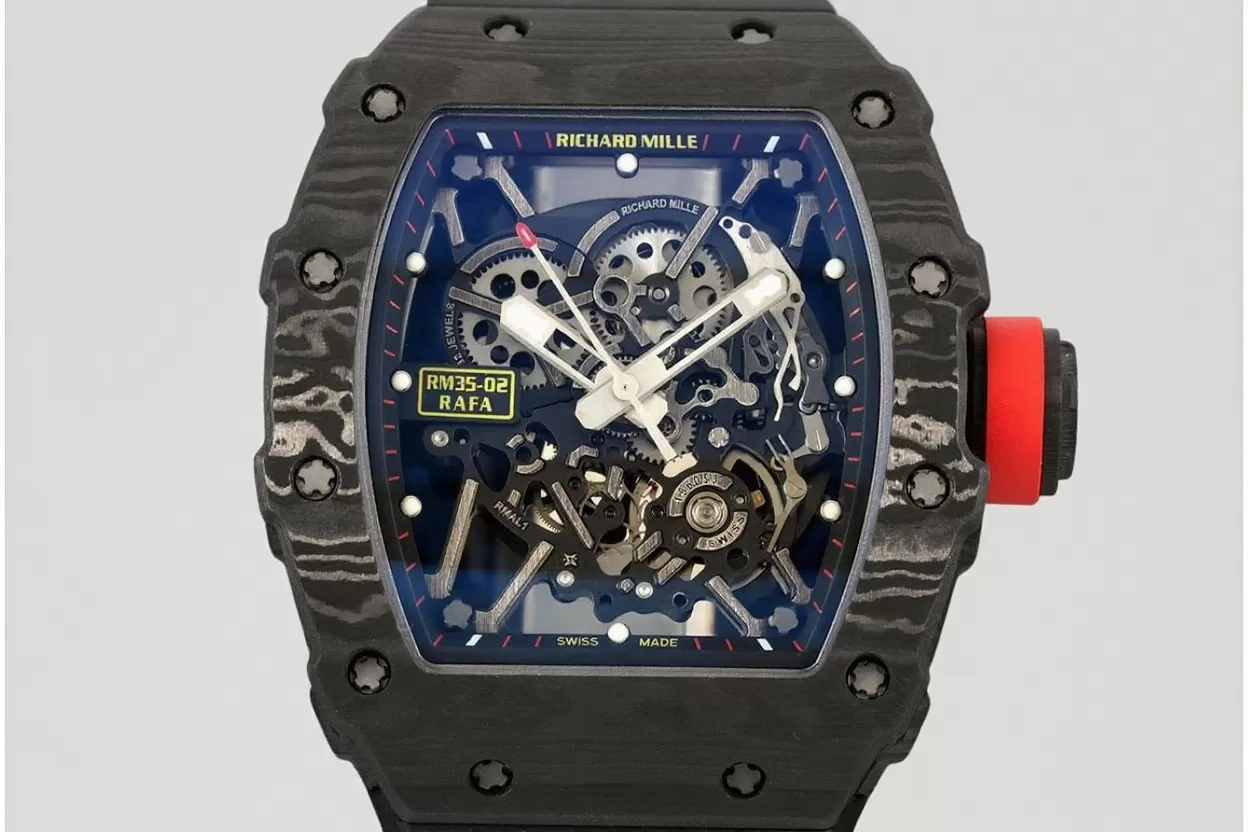 RM035 ?C 02 Black NTPT / RU Skeleton Dial ZF V6 RMAL1 - Image 2
