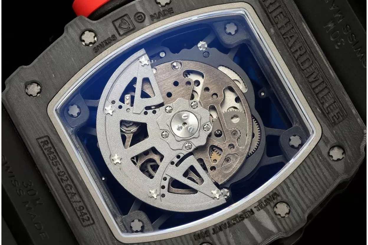 RM035 ?C 02 Black NTPT / RU Skeleton Dial ZF V6 RMAL1 - Image 7