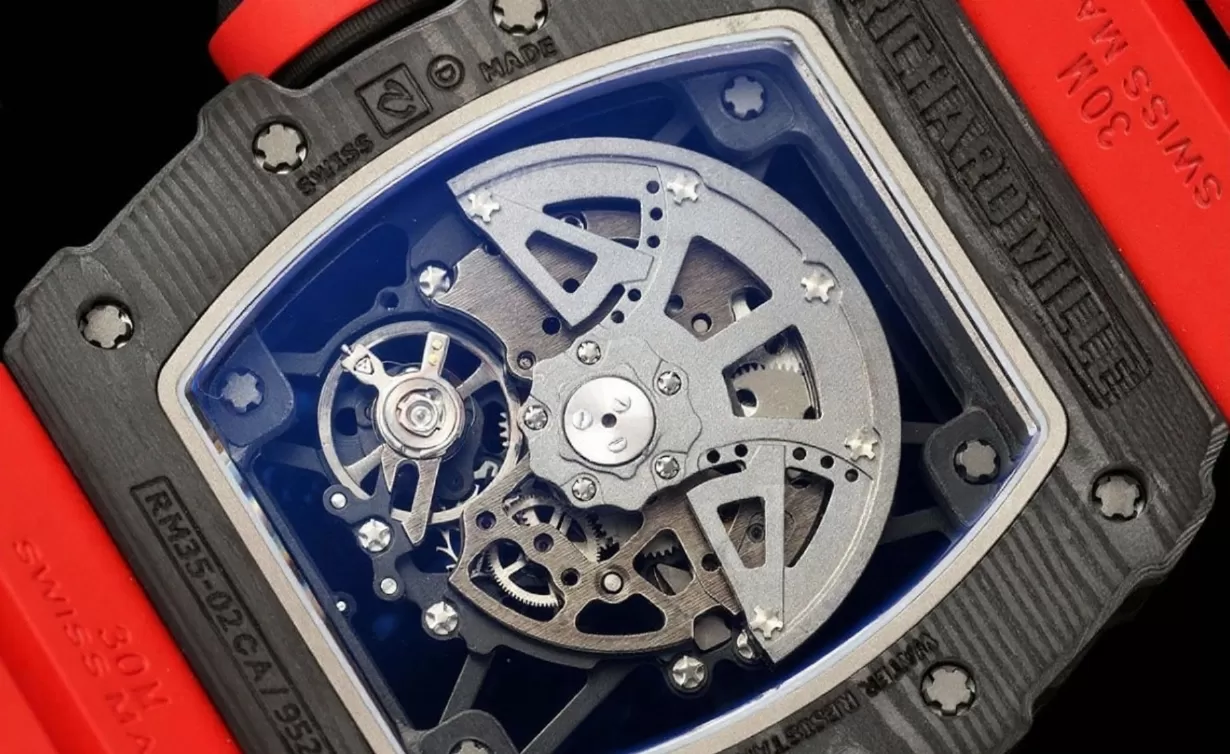RM035 ?C 02 Red NTPT / RU Skeleton Dial ZF V6 RMAL1 - Image 6