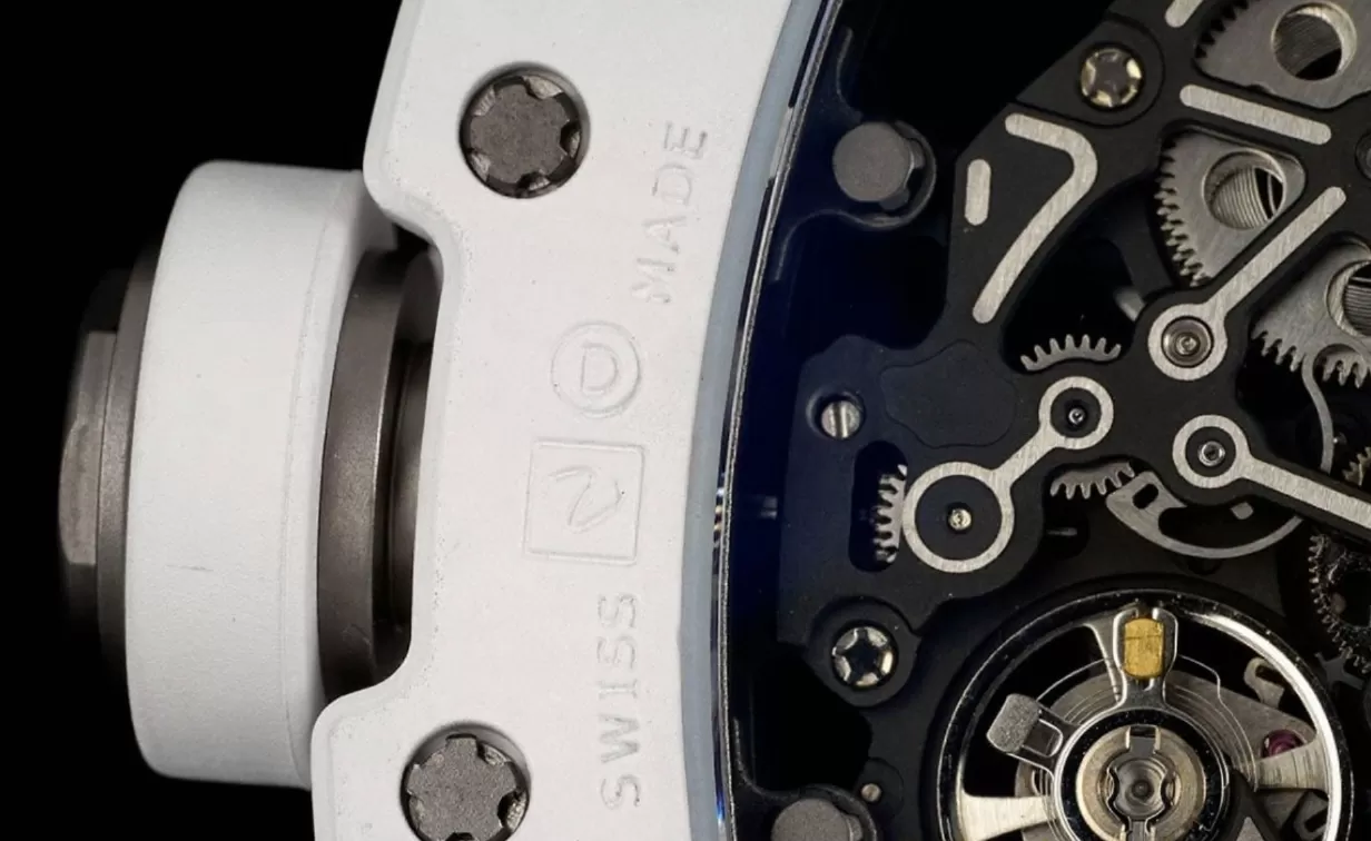 RM055 43mm White Cer / RU Skeleton Dial ZF RMUL2 Super Clone - Image 7