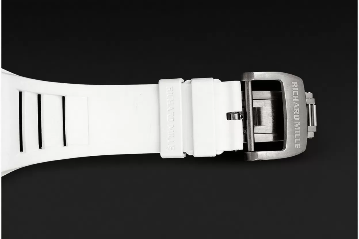 RM055 43mm White Cer / RU Skeleton Dial ZF RMUL2 Super Clone - Image 9