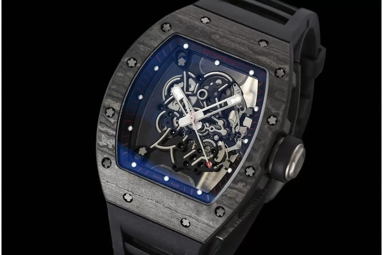 RM055 Black NTPT / RU Skeleton Dial APS RMUL2 Super Clone