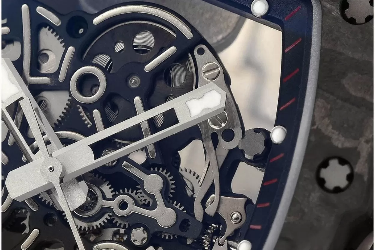 RM055 Black NTPT / RU Skeleton Dial APS RMUL2 Super Clone - Image 5