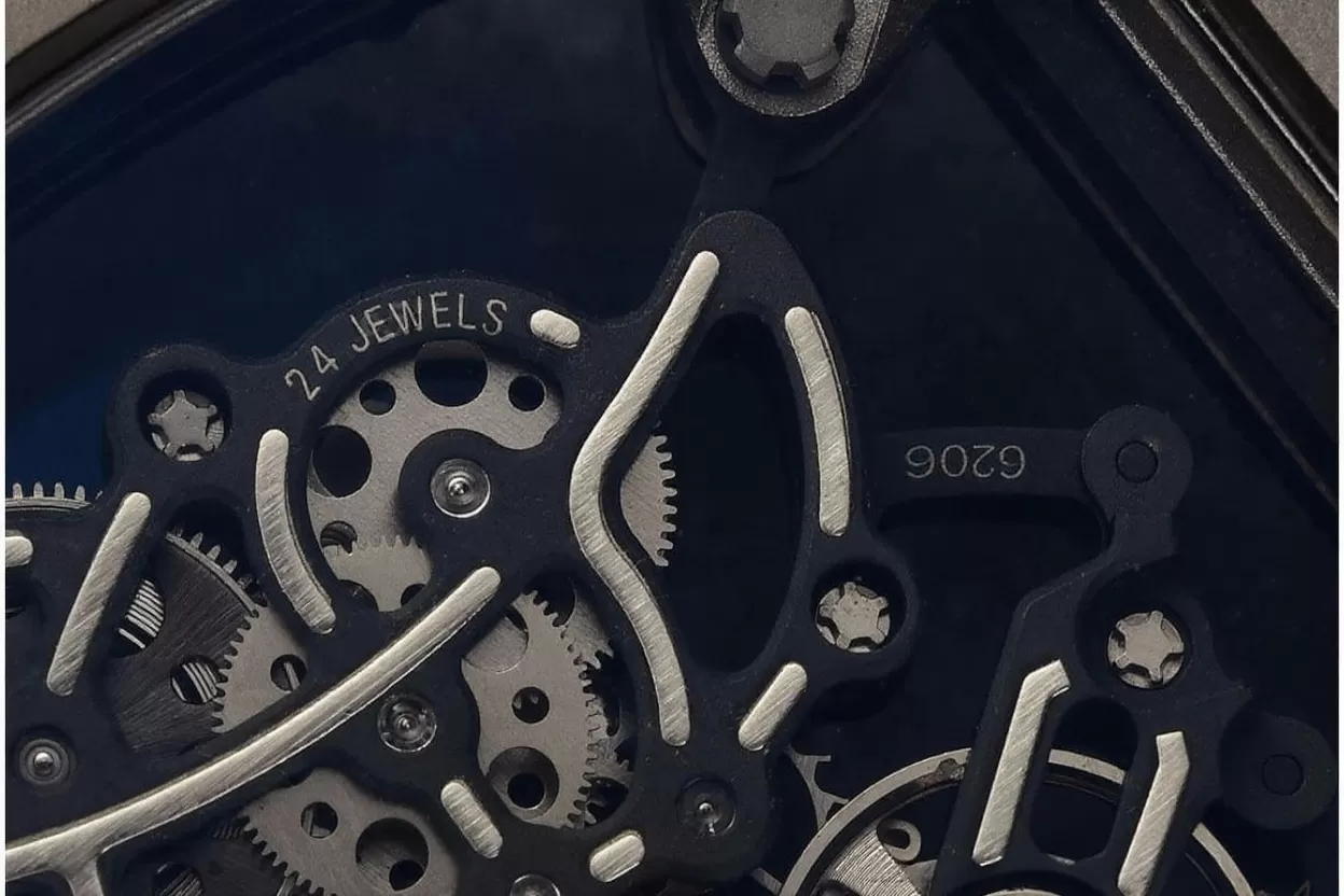 RM055 Black NTPT / RU Skeleton Dial APS RMUL2 Super Clone - Image 13