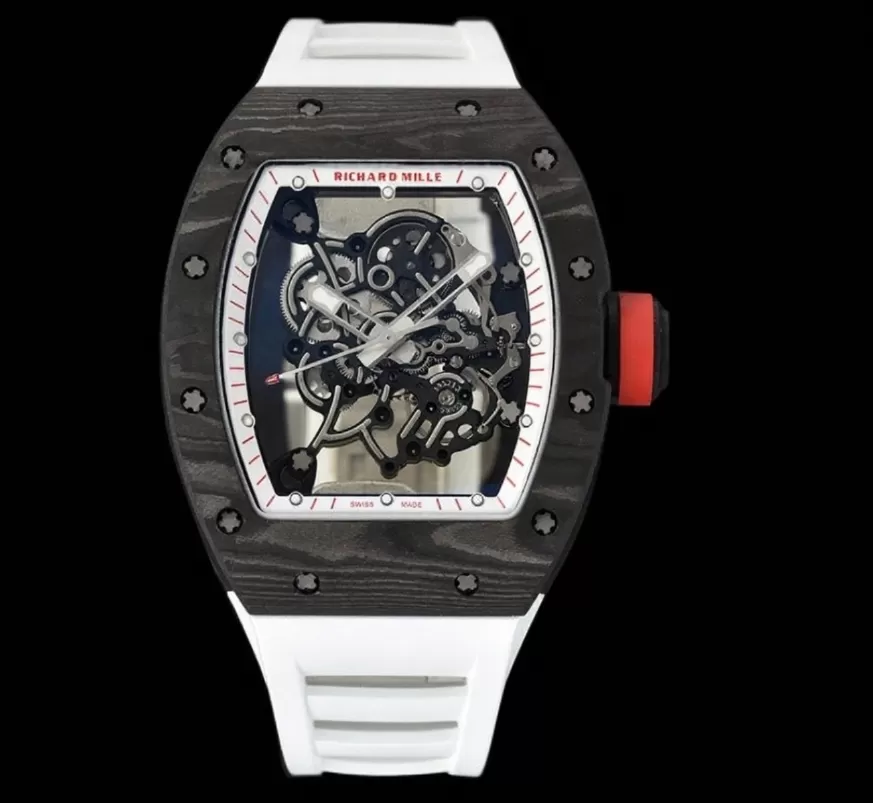 RM055 Red Crown NTPT / RU Skeleton Dial APS RMUL2 Super Clone - Image 4