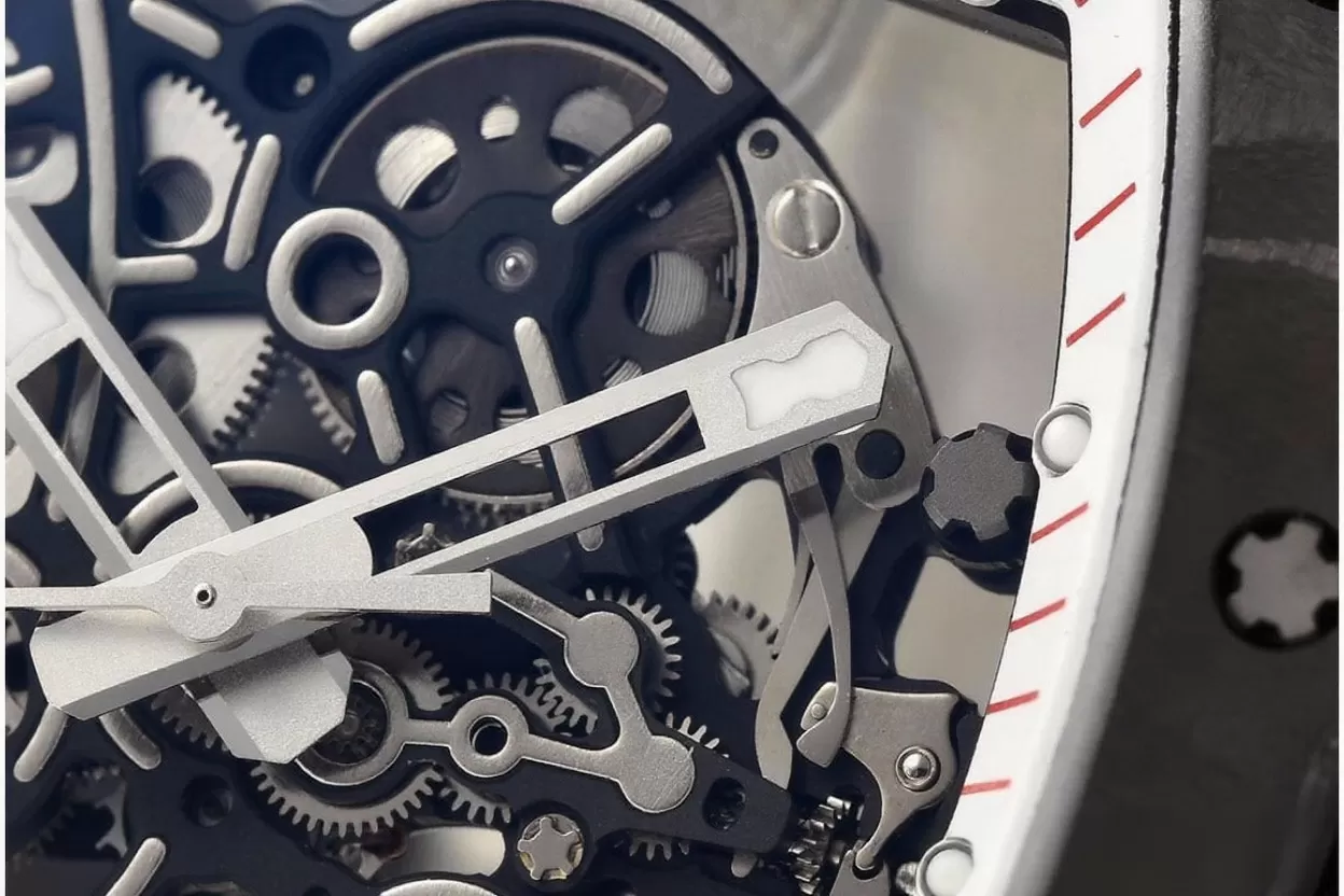RM055 Red Crown NTPT / RU Skeleton Dial APS RMUL2 Super Clone - Image 5