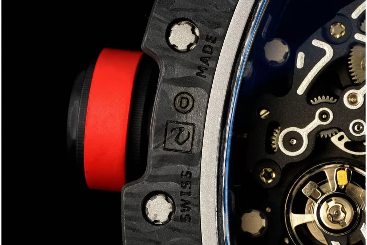 RM055 NTPT / RU Red Crown on Red Rubber Strap ZF RMUL2 Super Clone(New Rubber Strap) - Image 11