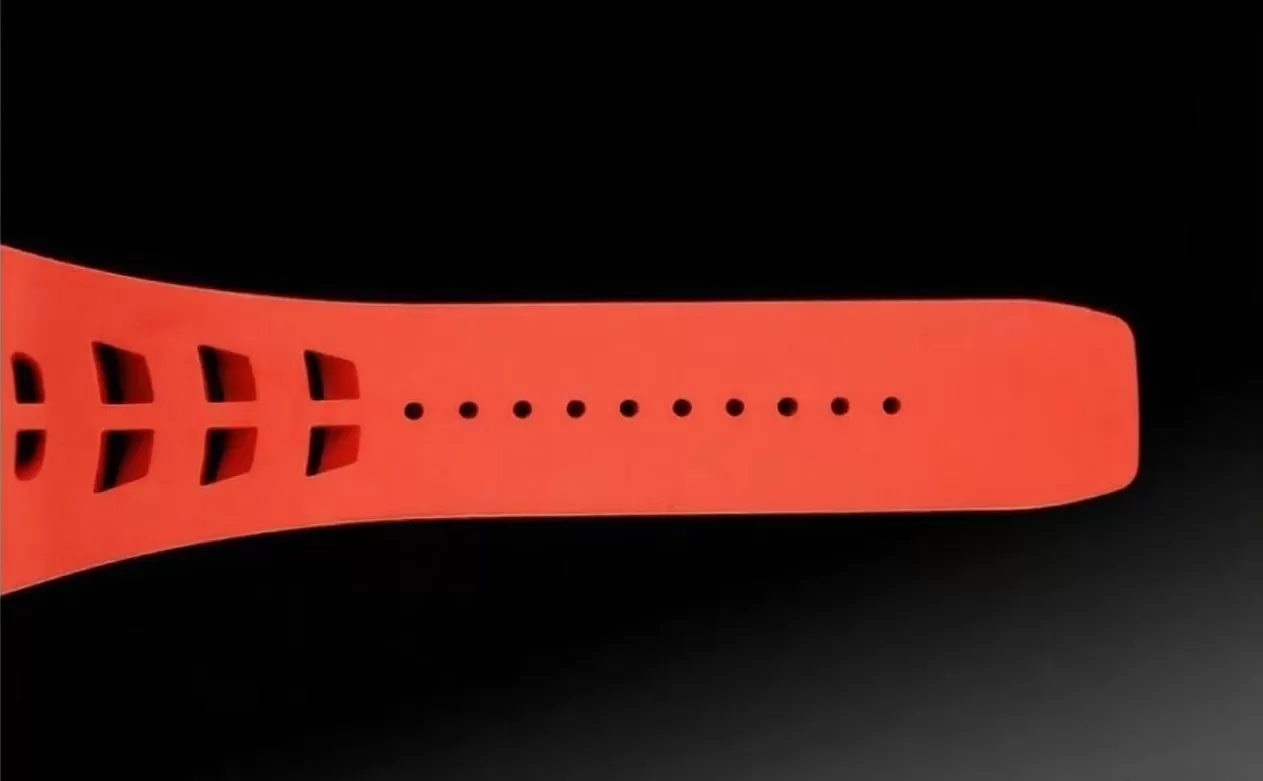 RM055 NTPT / RU Red Crown on Red Rubber Strap ZF RMUL2 Super Clone(New Rubber Strap) - Image 15