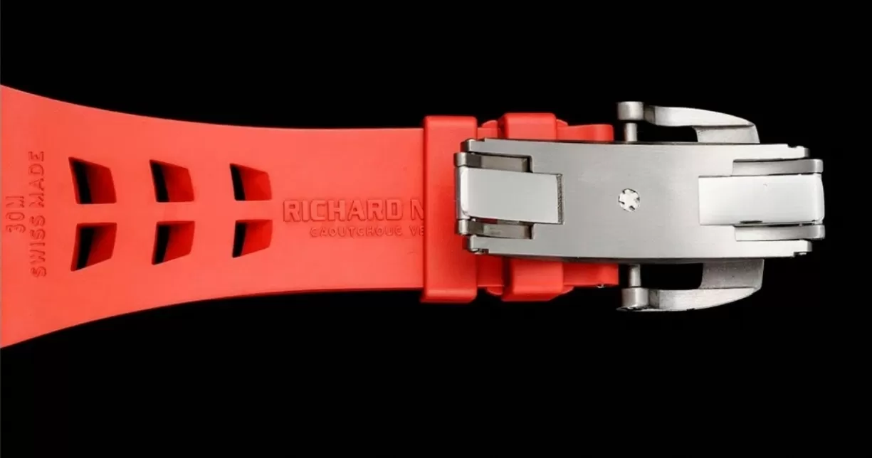 RM055 NTPT / RU Red Crown on Red Rubber Strap ZF RMUL2 Super Clone(New Rubber Strap) - Image 16
