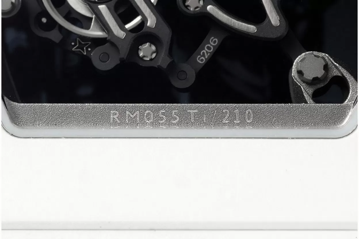 RM055 White 43mm Cer / RU Skeleton Dial APSF RMUL2 - Image 8