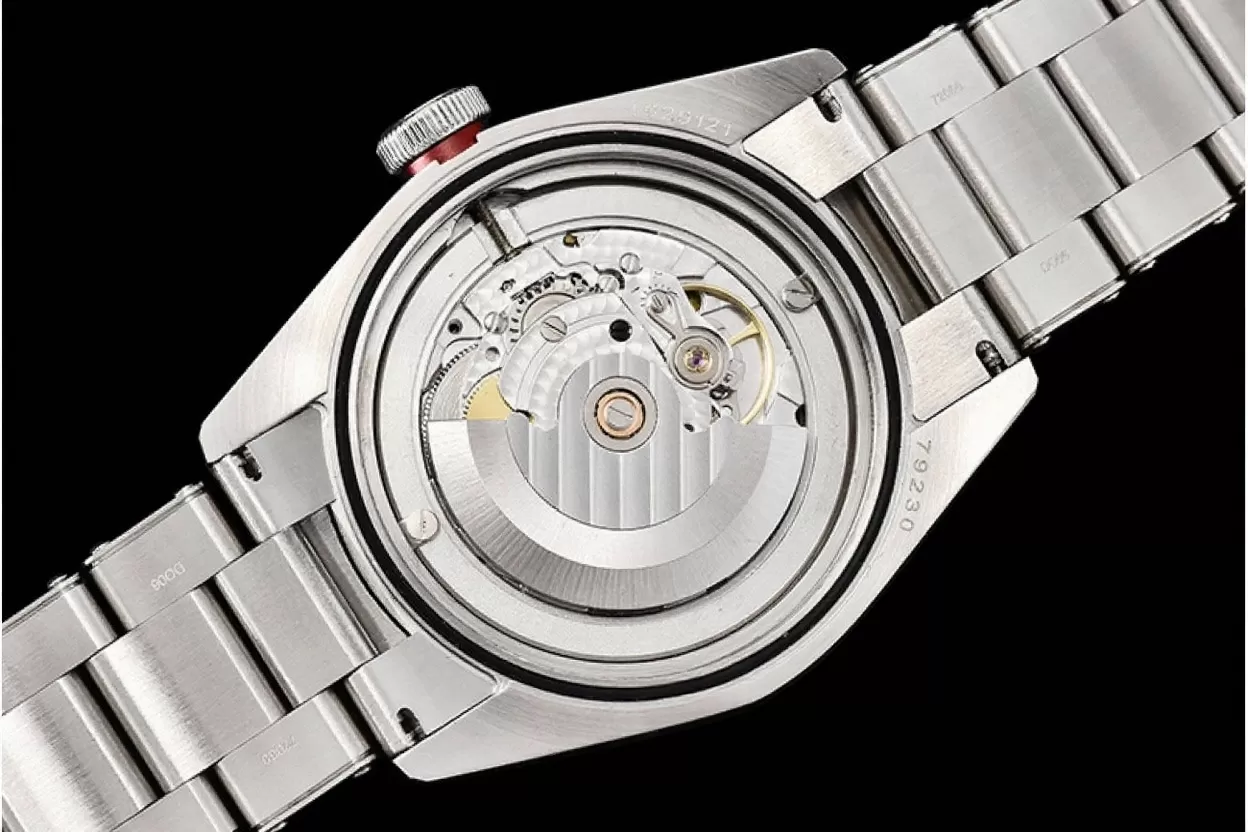 Heritage Black Bay Shield 41mm SS / SS Red / Blk ZF Asia 2824 - Image 7