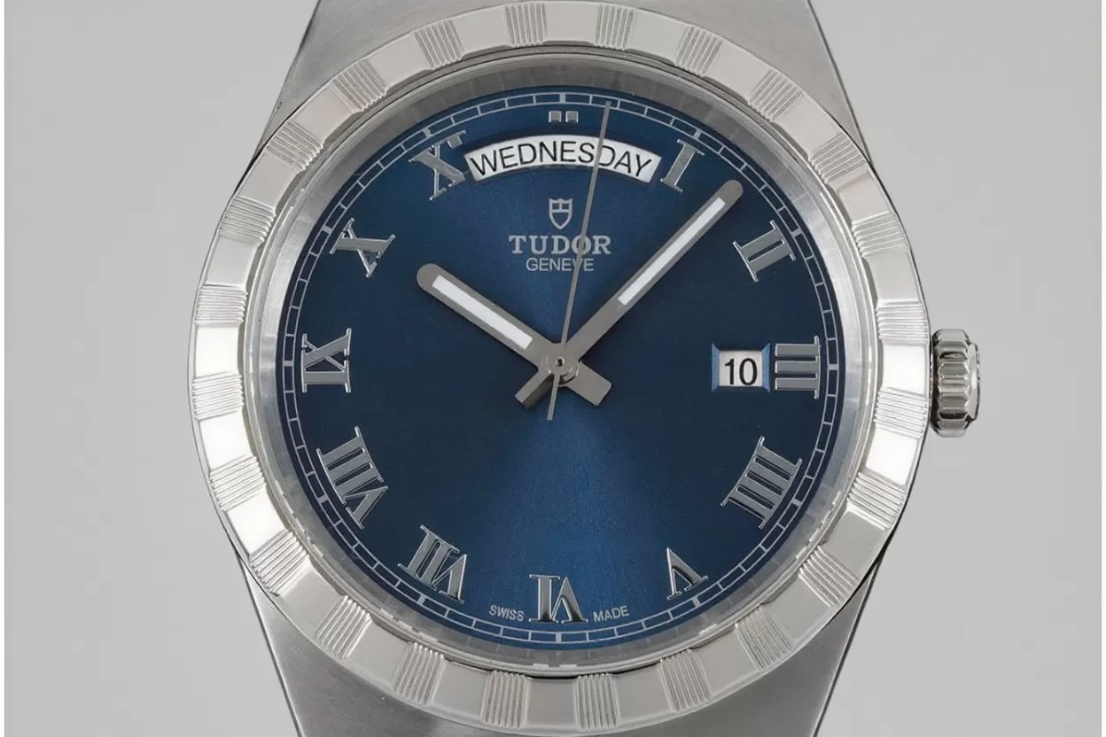 Royal Day Date 41mm SS / SS Blue / Rmn V7F A2824 - Image 2