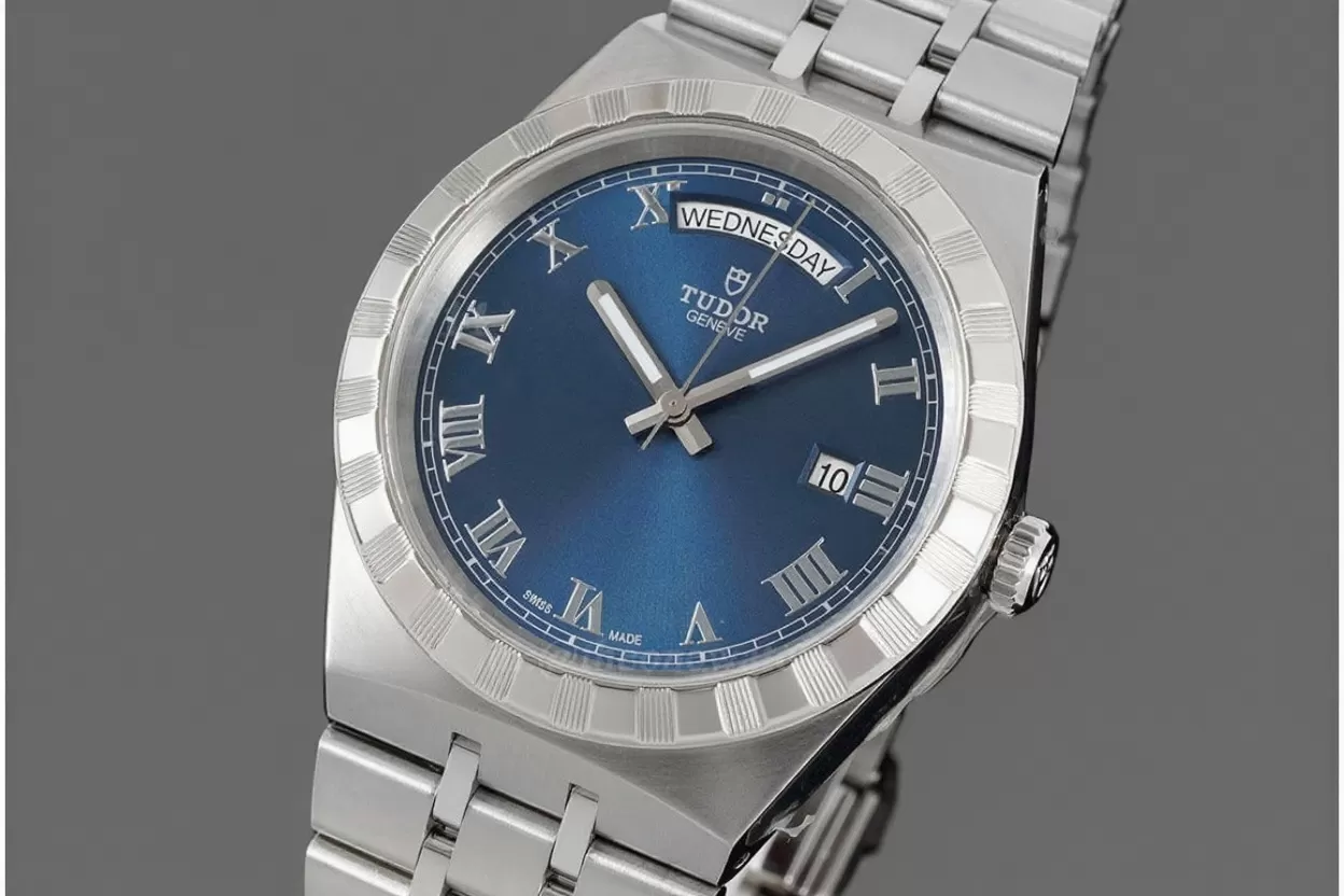 Royal Day Date 41mm SS / SS Blue / Rmn V7F A2824