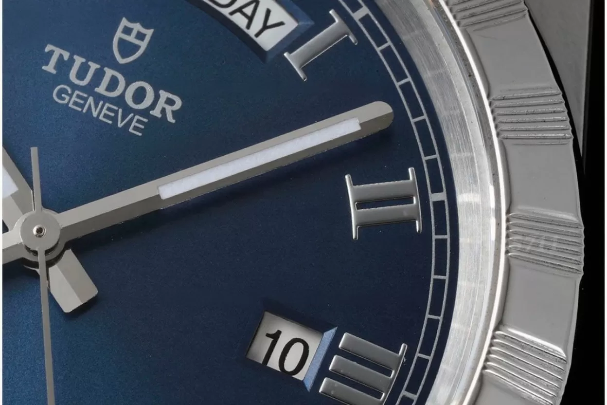 Royal Day Date 41mm SS / SS Blue / Rmn V7F A2824 - Image 4