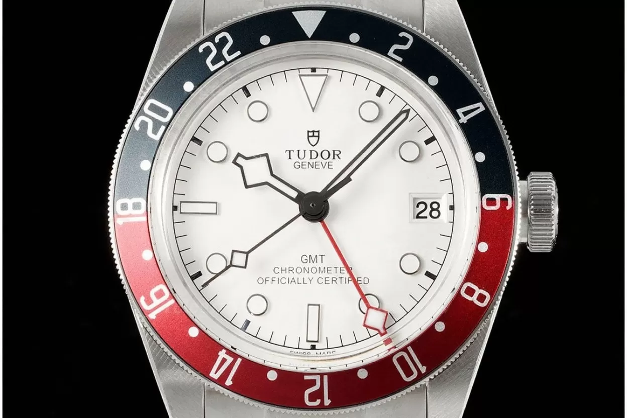 Black Bay GMT 41mm SS / SS White Dial ZF A2836 - Image 2