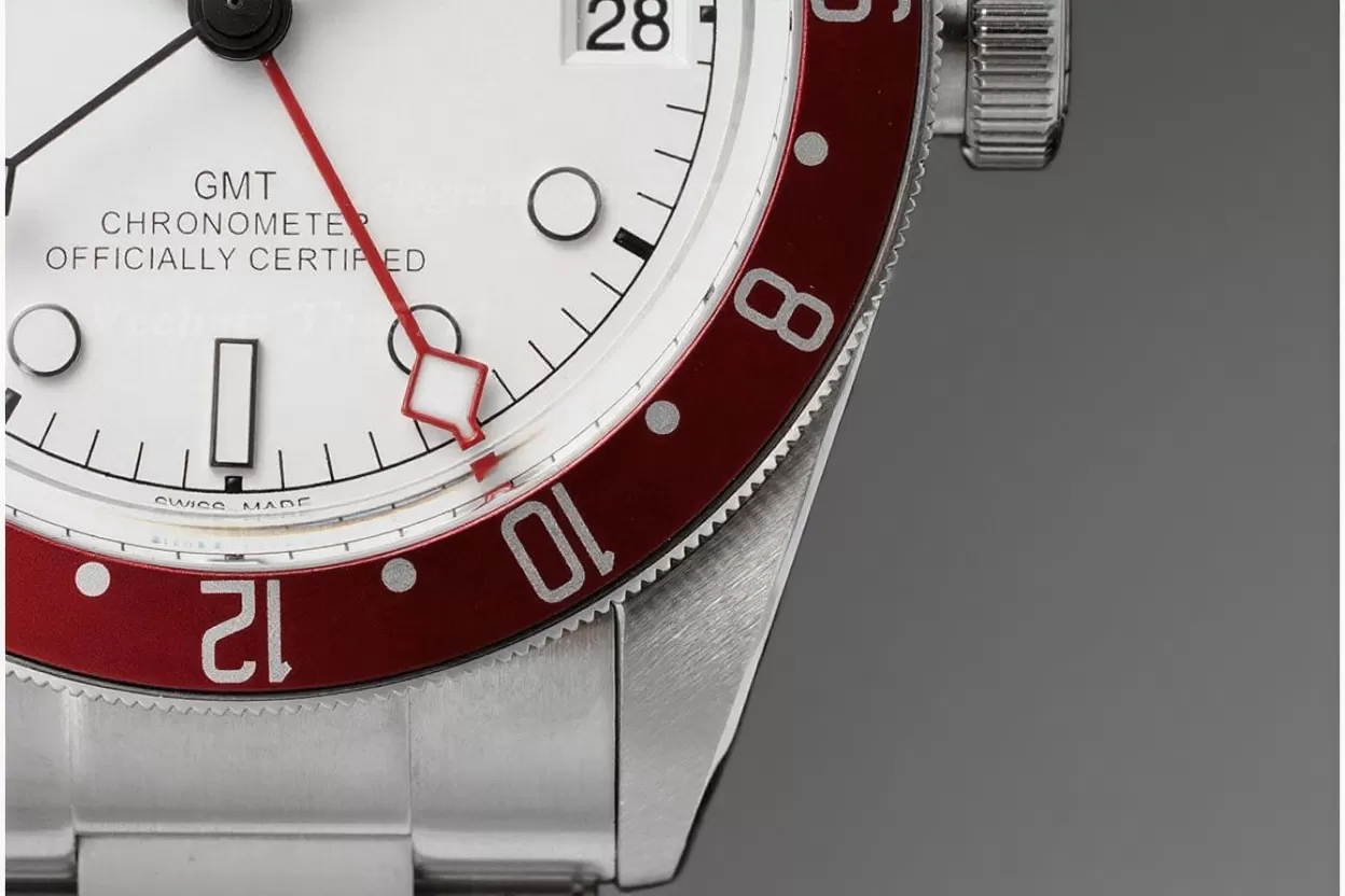 Black Bay GMT 41mm SS / SS White Dial ZF A2836 - Image 7