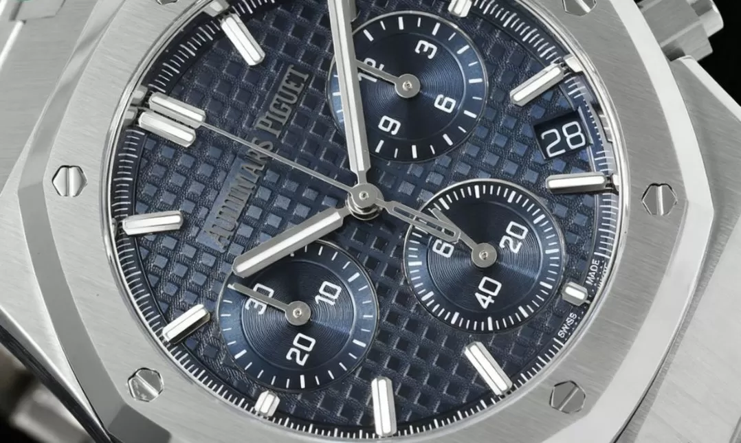 Royal Oak Chrono 26240ST 41mm SS / SS Blue Dial APS V2 SH4401 Super Clone - Image 3