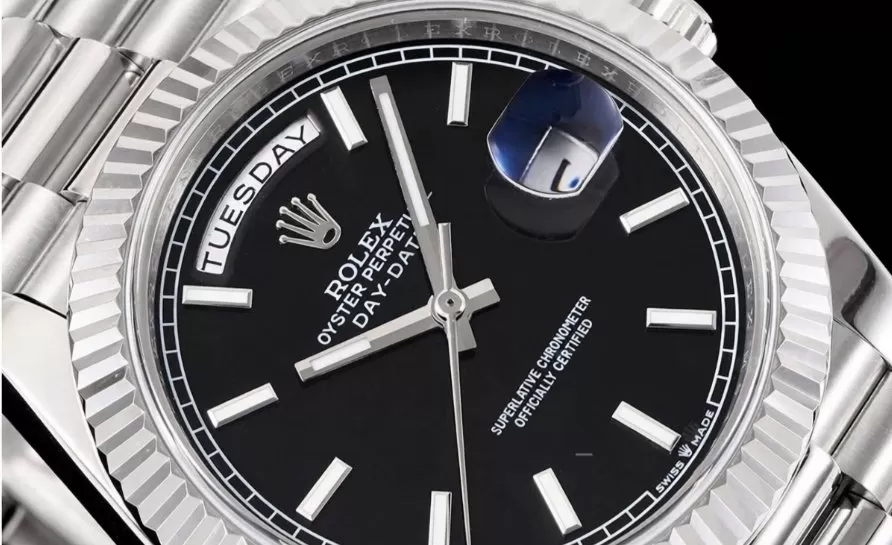 DayDate 228239 40mm Pres SS / SS Black / Stk GSF A3255 (Tungsten Heavy Version) - Image 3