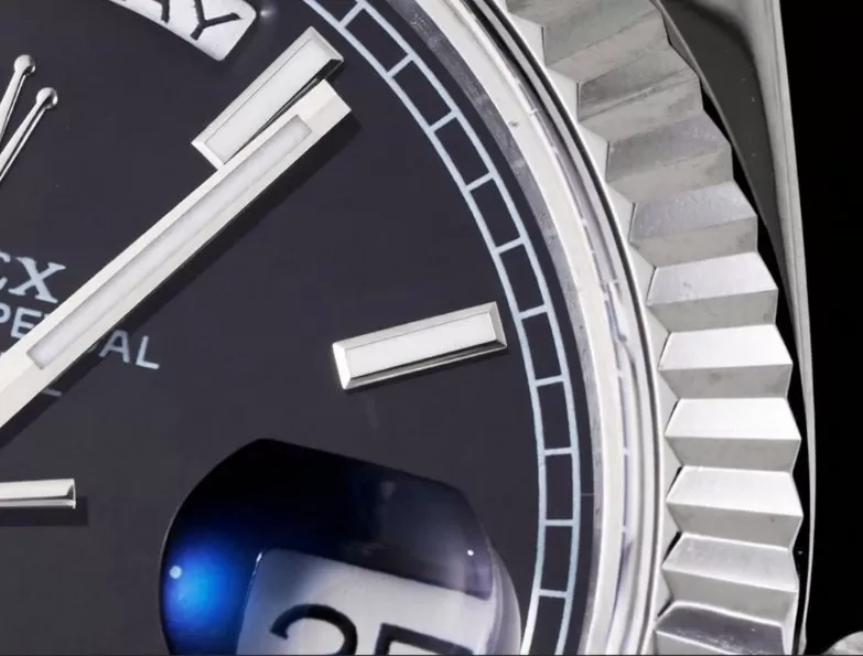 DayDate 228239 40mm Pres SS / SS Black / Stk GSF A3255 (Tungsten Heavy Version) - Image 4