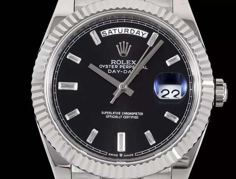 DayDate 228239 40mm Pres SS / SS Black / Dia GSF A3255 (Tungsten Heavy Version) - Image 2