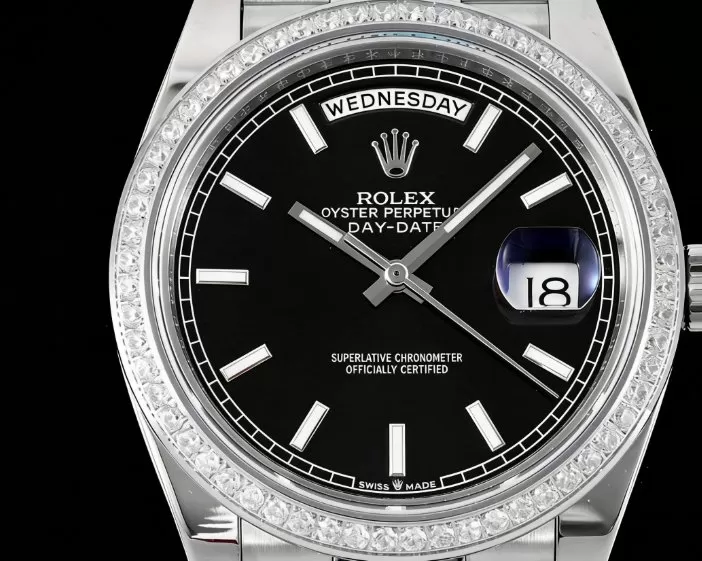 DayDate 228349 40mm Pres SS / SS Black / Stk GSF A3255 (Tungsten Heavy Version) - Image 2